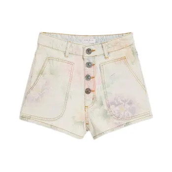 Sandro Denim Shorts Women's Multicolor