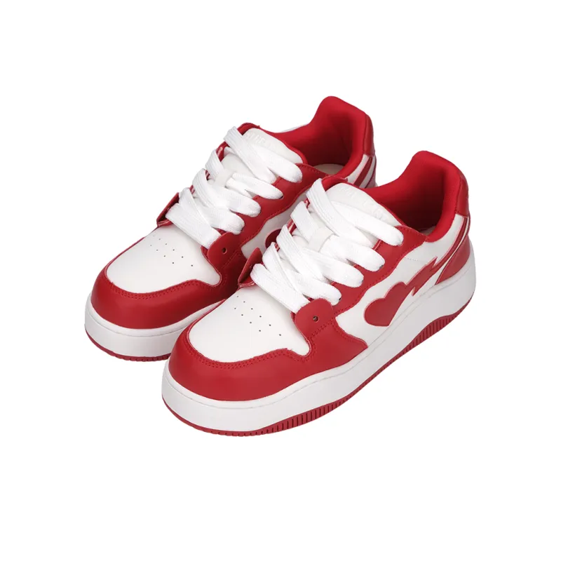 BOLTHEAR x AND U Anti Slip And Wear Resistant Height Increasing Low Top Skateboard Shoes Unisex-15