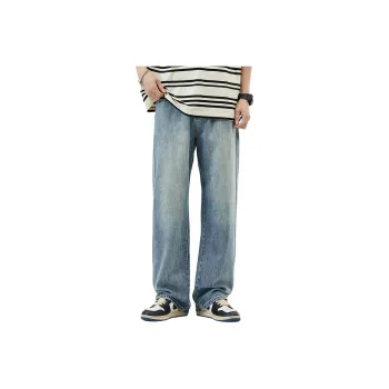 FAIRWHALE Jeans Unisex Light Blue