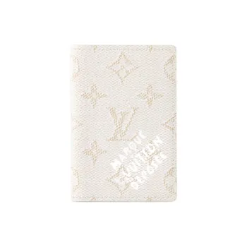 LOUIS VUITTON Print Wallet Women's White