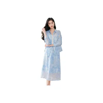 Like The Age Of Water Skirt Set Women's Blue