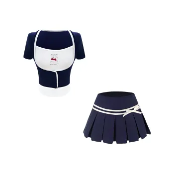 TASTILY Skirt Set Women's 2 Piece Set
