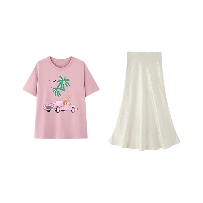 KYKW Two Piece Skirt Sets Women's-0