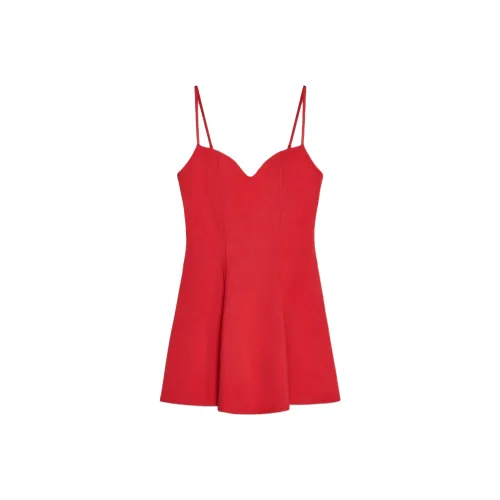 ZARA Slip Dresses Women's Red