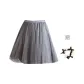 Gray+Bowknot Hair Tie (Comes with)