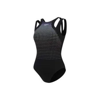 Speedo One piece Swimsuit Women's Black/Blue