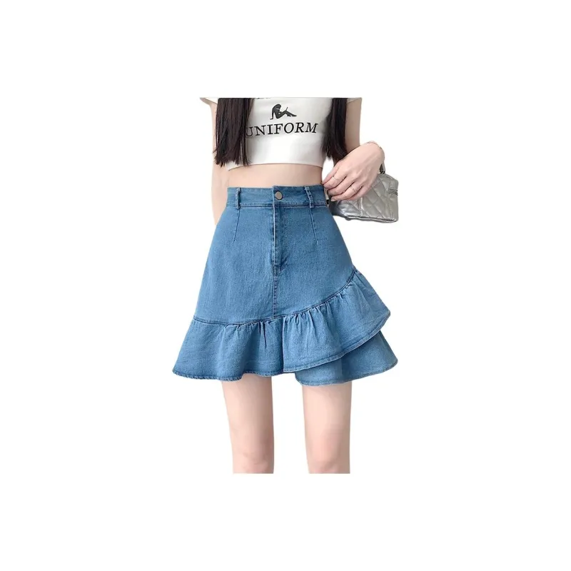 XIANSINIAO Casual Short Skirts Women's-4
