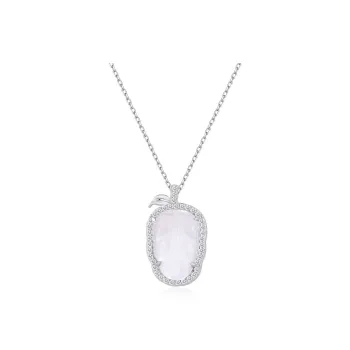 CLARKIA FLOWER Chalcedony Necklaces Women's