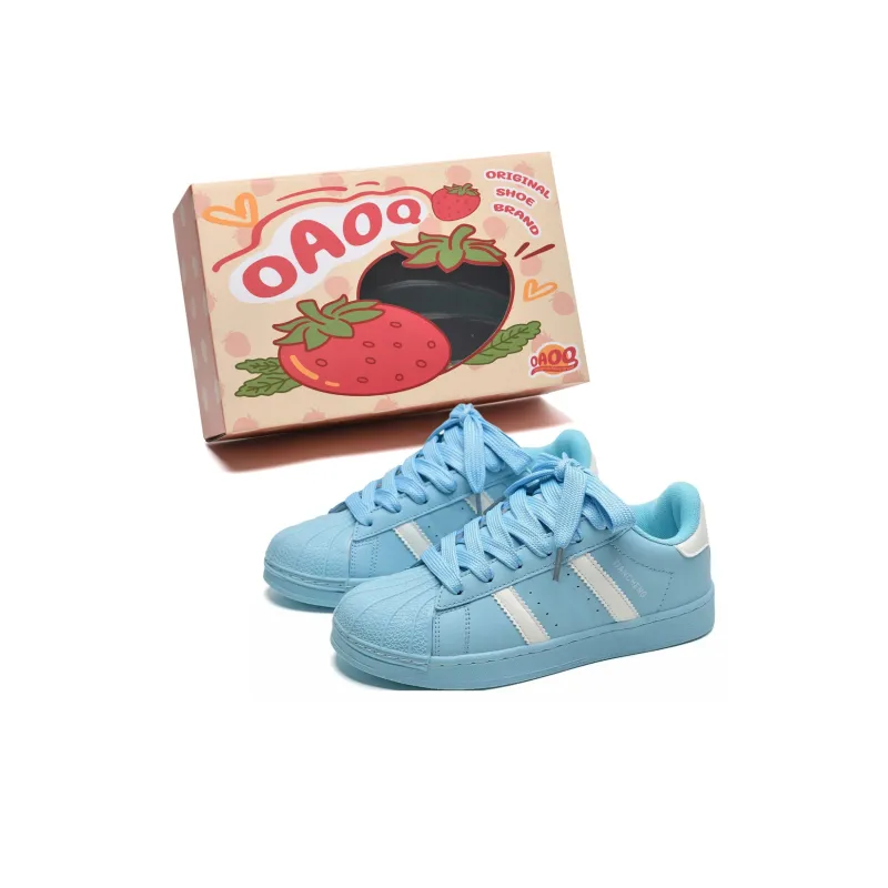 OAOQ Cushioning, Abrasion Resistant, Lightweight, And Breathable Low Top Skateboard Shoes Unisex-62