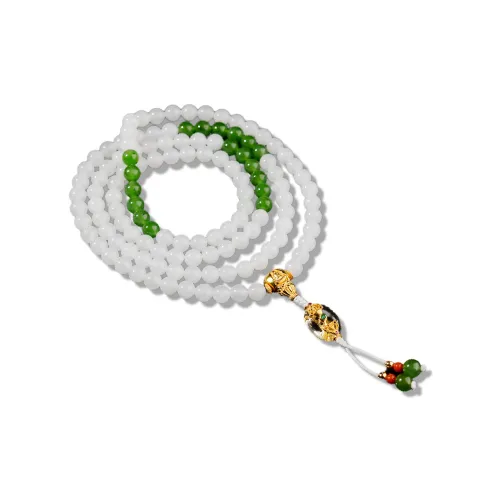 The Call Of The Heart Bracelets White Jade Unisex