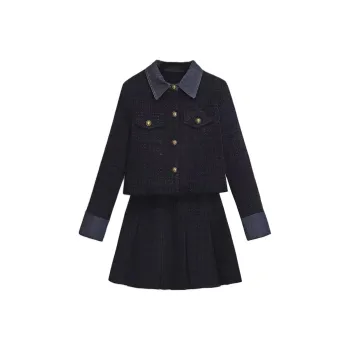 KEAB Skirt Set Women's Navy Blue