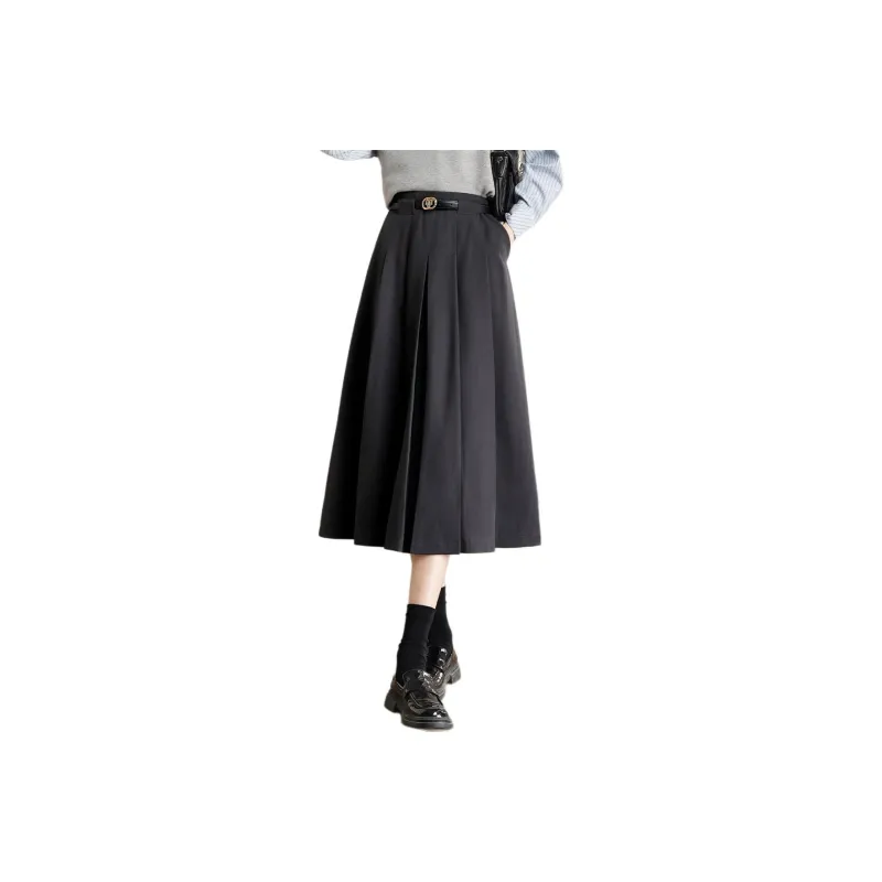 HIPPIEMISS Casual Long Skirts Women's-0