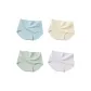 Elegant Blue+Beige Yellow+Light Pea Green+Cherry Blossom Purple