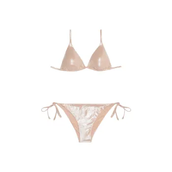 EMPORIO ARMANI Shimmer Triangle Bikini Set