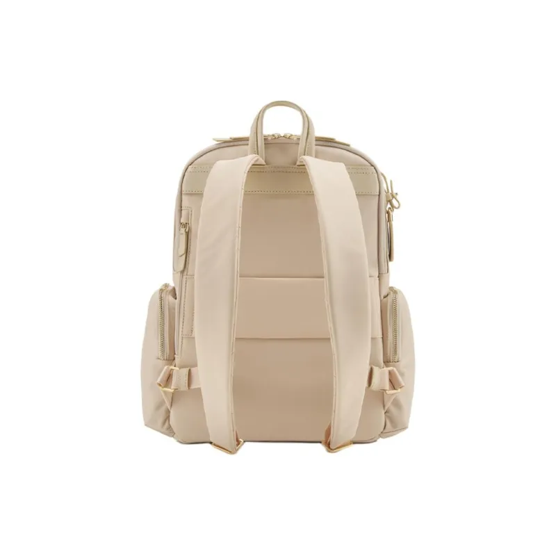 SAMSONITE KHALEESI DuPont Nano Fabric Backpack Medium Size Women's Ecru-3