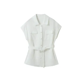 Hang Yi Court Shirts Women's White