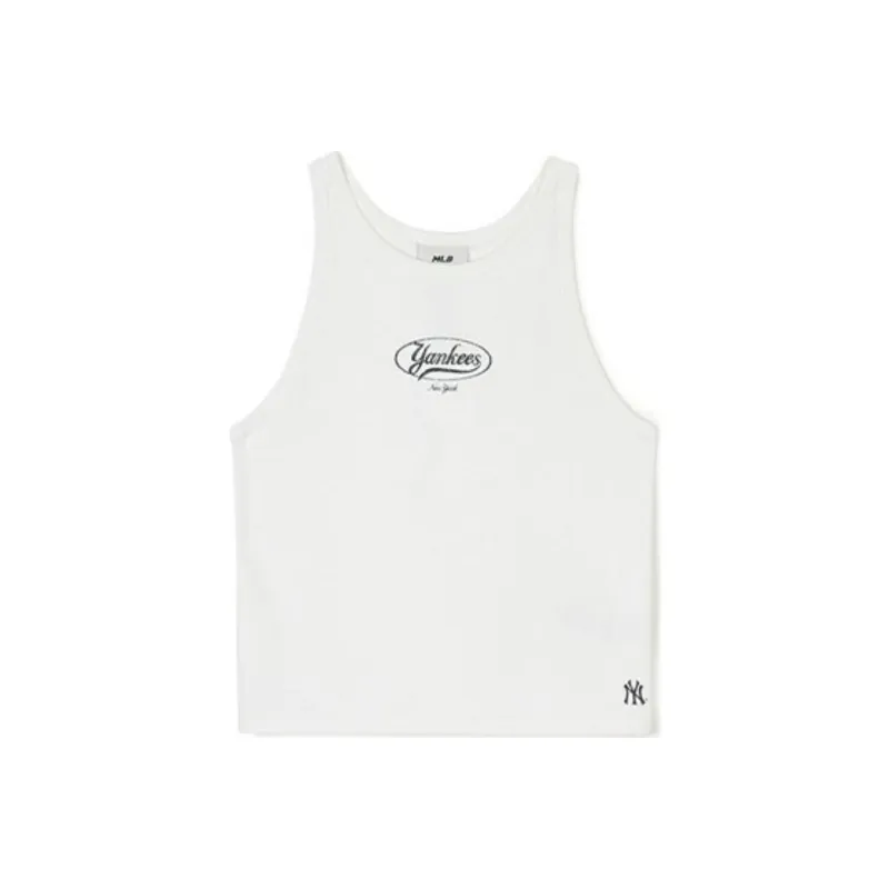 MLB New York Yankees Tank Top Women's Ivory-0
