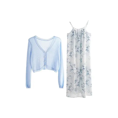 PLANE DRIFT Skirt Set Women's Blue