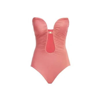 Zimmermann SS25 One piece Swimsuit Women's Rose