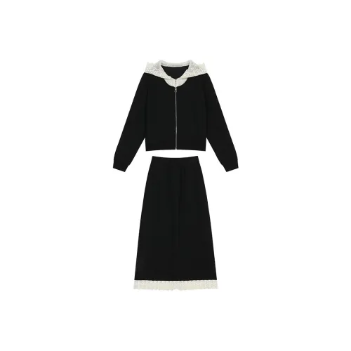 ELF SACK Two Piece Skirt Sets Women's