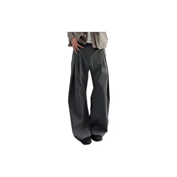 GY.VG Casual Pants Unisex Gray