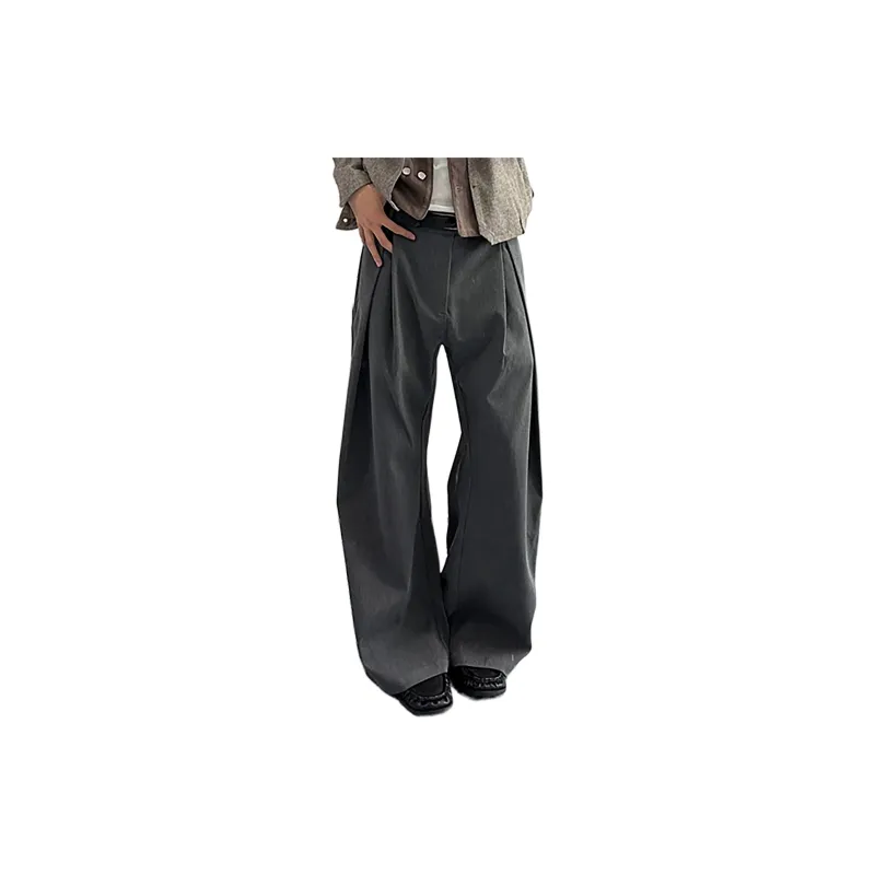 GY.VG Casual Pants Unisex Gray-0