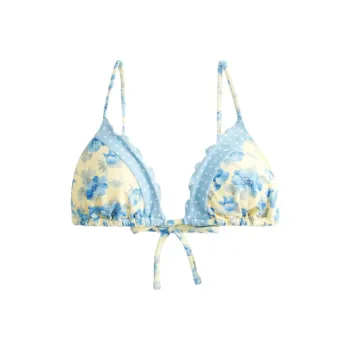Hollister Two Piece Swimsuit Women's Yellow