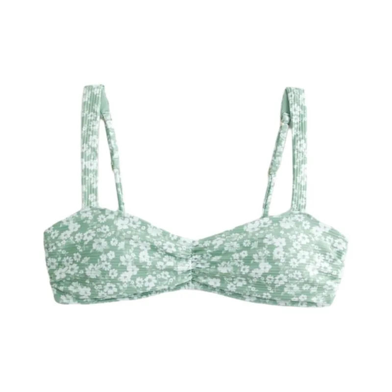 Hollister Bikini Women's Green Floral-0