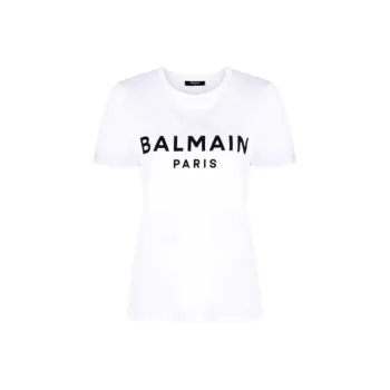 BALMAIN T Shirts Women's White