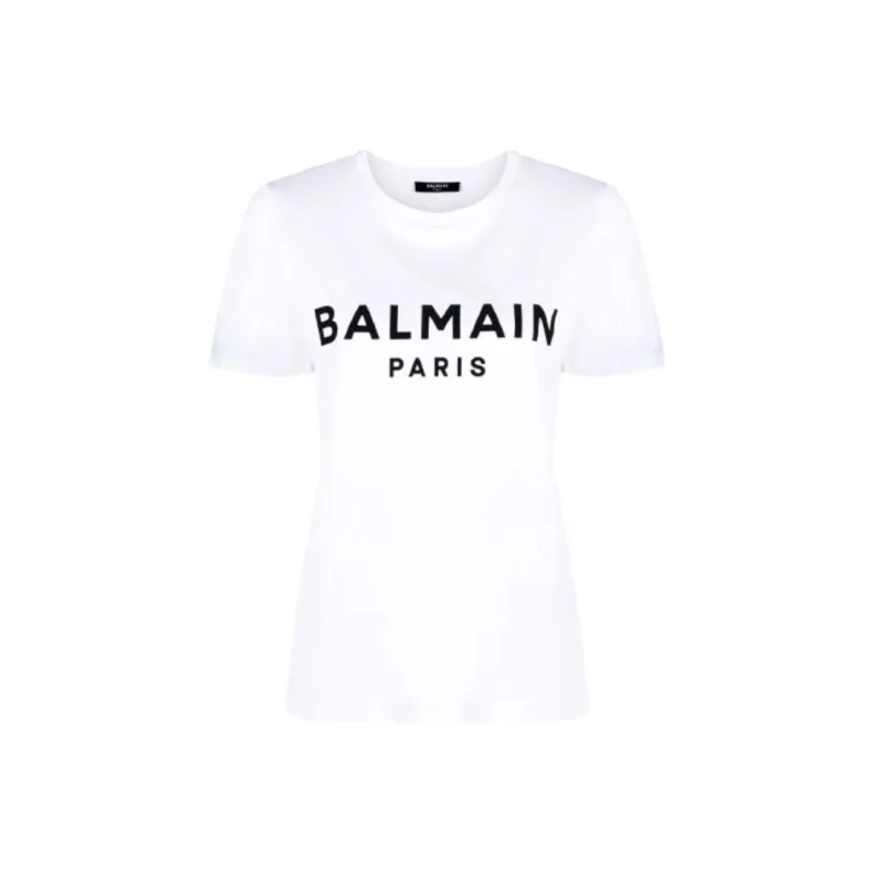 BALMAIN T Shirts Women's White-0