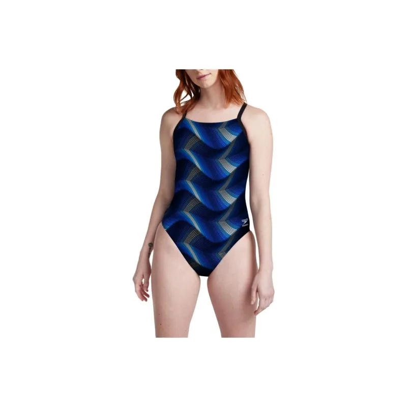 Speedo Precision Strappy One piece Swimsuit Women's-15