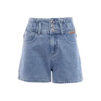 JESSYLINE Denim Shorts Women's Blue