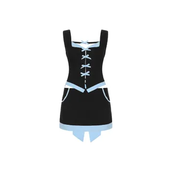 SECFLY OFFICIAL Skirt Set Women's Black Blue