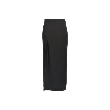 Lemaire Skirt With Slit 'Black'