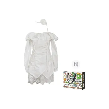 ZVJH Two Piece Skirt Sets Women's White