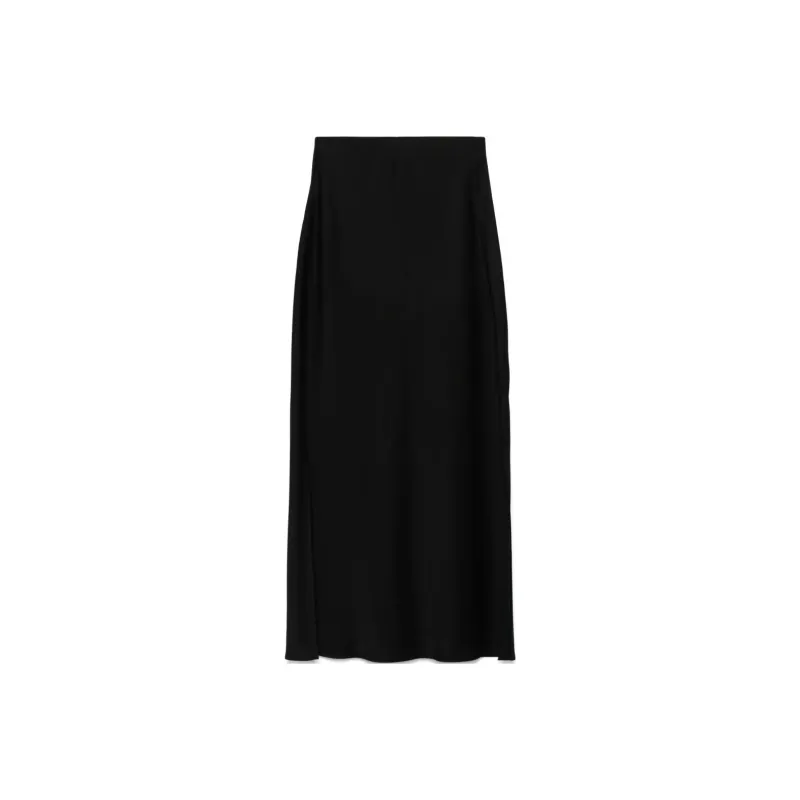 Brunello Cucinelli Satin Cady Maxi Skirt-0