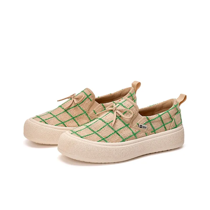 Joy&Mario Abrasion Resistant Height Increasing Slip Resistant Low Top Casual Shoes Women's-9