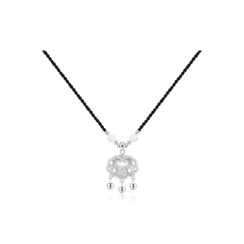 NICE CODE 999 Fine Silver Necklaces Women's