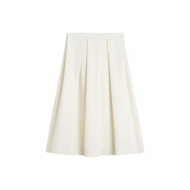 TOTEME Pleat Detailed Midi Skirt-0