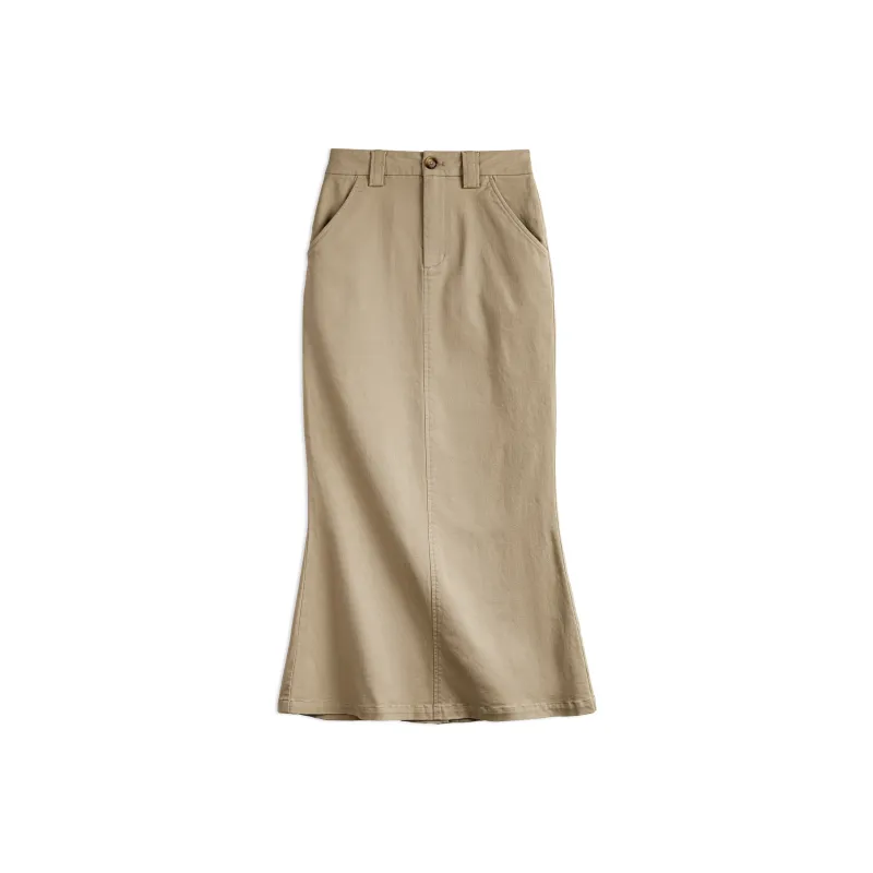 MADEN Casual Long Skirt Women's-0