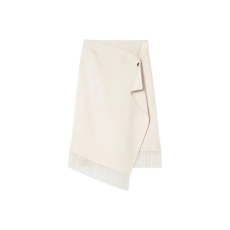 COS Casual Long Skirts Women's White-0