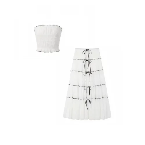 Aghr Two Piece Skirt Sets Women's