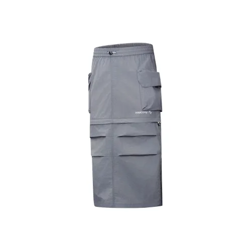 Saucony Casual Long Skirt Women's Blue Gray