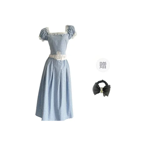 WUSHANSHAN Skirt Set Women's 2 Piece Set+Hair Tie Comes With