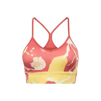 Reebok MYT Printed Sports Bra Sports Underwear Women's Fuchsia-Colored