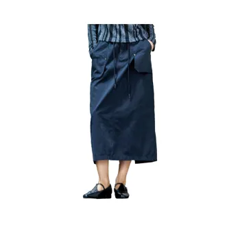 C.3000 Casual Long Skirts Women's Raven
