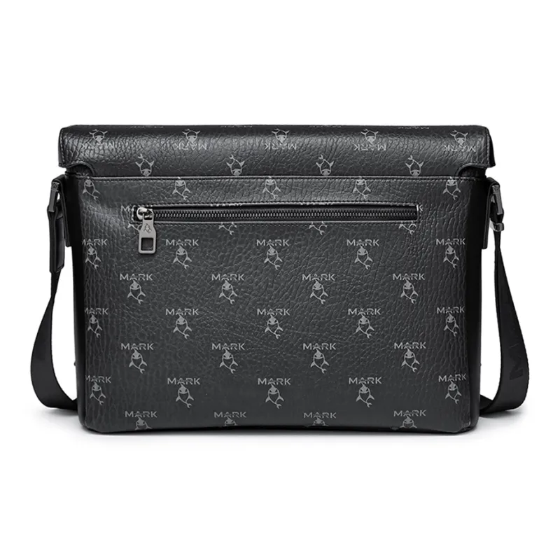 FAIRWHALE PVC Shoulder Bag Regular Unisex Black-2