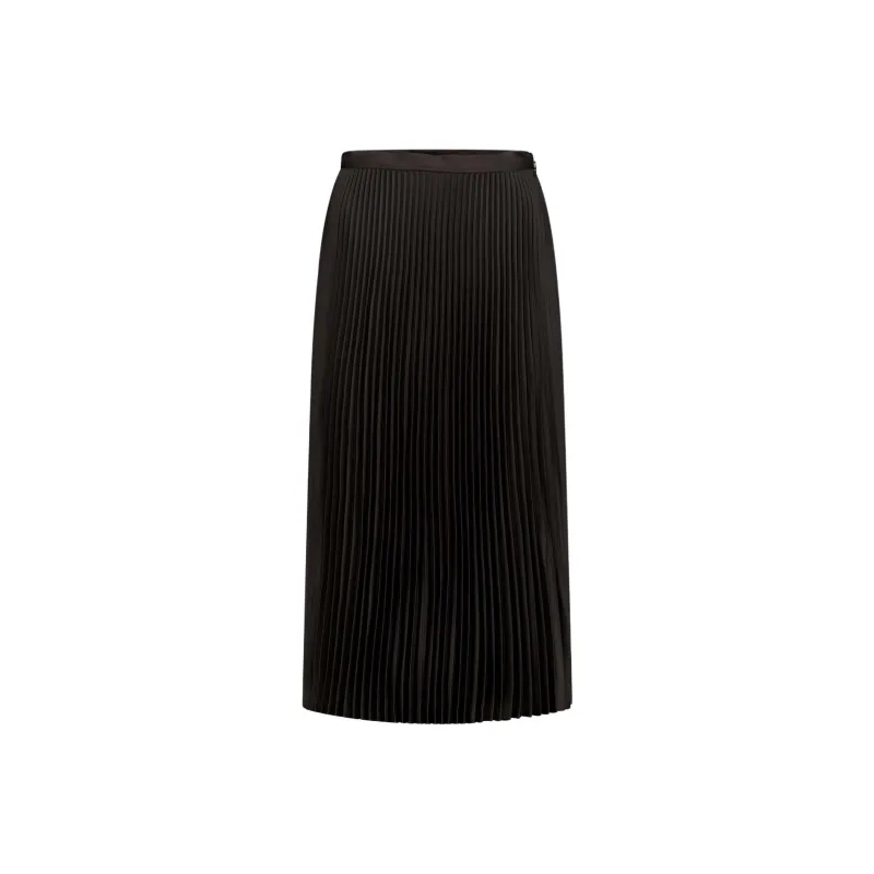 THEORY Casual Long Skirt Women's Black-0