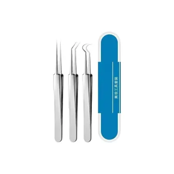 JIXUAN Ultra Fine Tip Epilating Needle For Accurate Acne Treatment, Whitehead & Blackhead Removal Pimple Tweezers