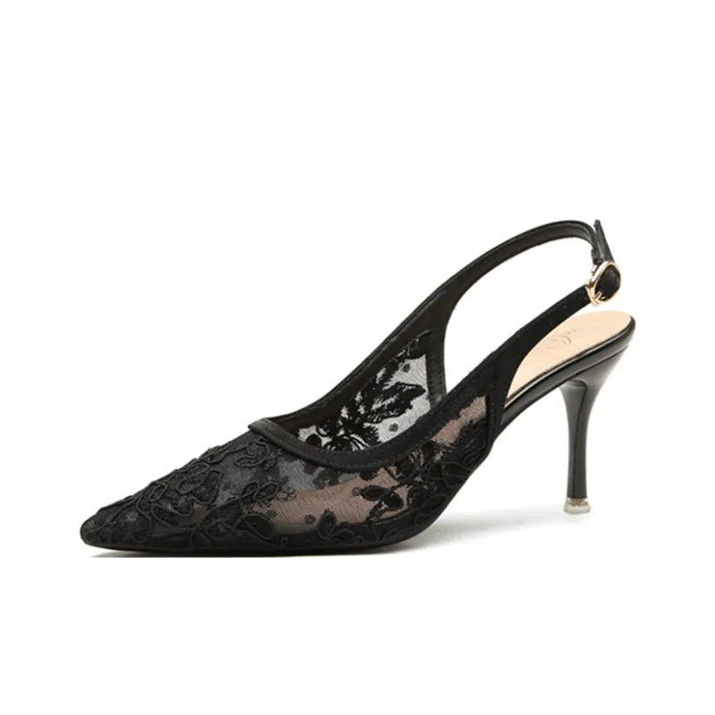 TATAYA Slim Heel High Heels 8cm Women's-10